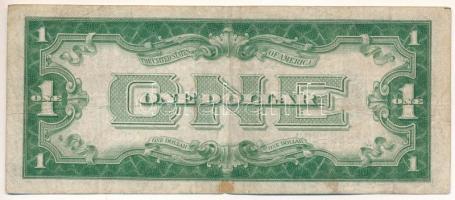 Amerikai Egyesült Államok 1928A 1$ "Silver Certificate" kisméretű, kék pecsét "Walter...