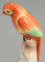 Herendi papagáj. Jelzett, hibátlan, m: 10 cm