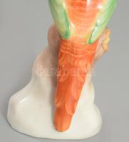 Herendi papagáj. Jelzett, hibátlan, m: 10 cm