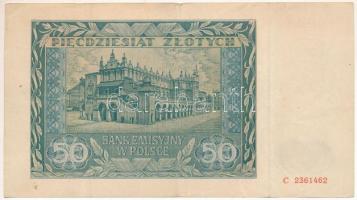 Lengyelország / Német megszállás 1941. 50Zl "C 2361462" T:F,VG
Poland / German Occupation...