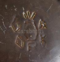 Gorka Géza Iparművészeti Vállalatos kínáló, jelzett, hibátlan, 35x16 cm