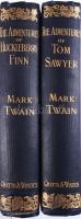 Mark Twain 2 kötete: The Adventures of Tom Sawyer. + The Adventures of Huckleberry Finn (Tom Sawyer&...