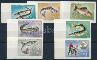 1967 Halfogó vágott ívszéli sor (5.000) (20f ujjlenyomatok, 2,50Ft apró gumihiba / fingerprints, tiny gum disturbance)