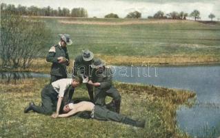 Scouting field practice