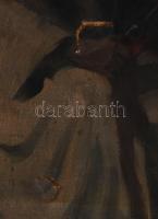 Zórád Géza (1896-1959): Mulatozó társaság . Olaj, vászon. Jelzett. Javított. Sérült. 40x50 cm