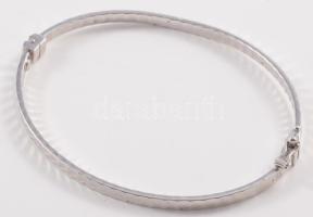 Ezüst (Ag) karkötő, jelzett, nettó 4,8g