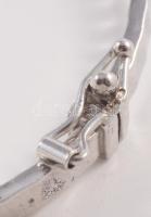 Ezüst (Ag) karkötő, jelzett, nettó 4,8g