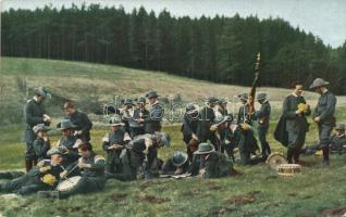 Scouting field practice