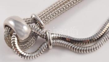 Ezüst (Ag) karkötő, jelzett, nettó 7,5g