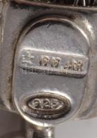 Ezüst (Ag) karkötő, jelzett, nettó 7,5g