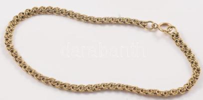 Arany (Au) karkötő 14k, jelzett, nettó 4g