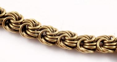 Arany (Au) karkötő 14k, jelzett, nettó 4g