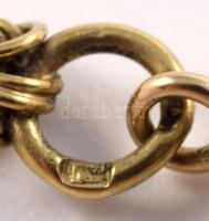 Arany (Au) karkötő 14k, jelzett, nettó 4g