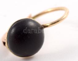 Arany (Au) fülbevaló pár, 14k, jelzett, bruttó 0,98g