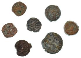 Ptolemaida Egyiptom Kr.e. 3. század k. 7db klf kisbronz T:F,VG
Ptolemaic Kingdom around 3rd Century...
