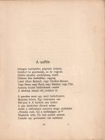 Harsányi Zsolt: 
A féltékeny költő. Kuplék, dalok, sanzonok.
(Budapest), 1920. Pallas Irodalmi és ...