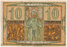 1918. Sopron 1918. május 1. 10f utalvány T:VG szép papír
Adamo SOP4.1