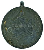 1941. "Délvidéki Emlékérem" Zn emlékérem mellszalag nélkül. Szign.: BERÁN L. T:XF,VF oxidáció Hungary 1941. "Commemorative Medal for the Return of Southern Hungary" Zn medal without ribbon. Sign: BERÁN L. C:XF,VF corrosion NMK 429.