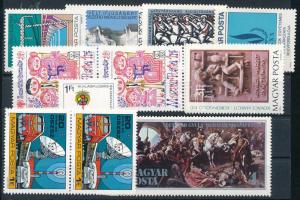 1971-1979 Kis tétel, benne sorok, darabok, összefüggések, 25 db borítékban és egy stecklapon