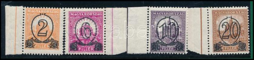 1931 Kisegítő bélyegek I. 501-504 B (38.000)