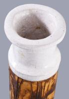 Urbán jelzéssel váza, kis felületi hibával, m: 29 cm