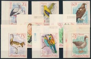 1968 Természetvédelem III. - Madarak VI. vágott ívszéli sor (8.000) (2Ft ujjlenyomatok / fingerprints)