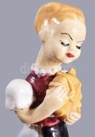 Eschenbach Jenő (1908-1981): Lányka. Jelzett, kis kopással, m: 18 cm