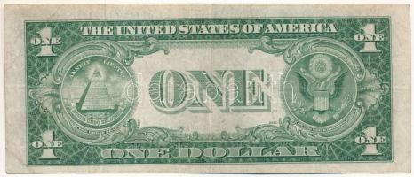 Amerikai Egyesült Államok 1935C 1$ "Silver Certificate", kék pecsét, Szign.: "William...