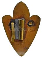 1910 k. "RKÉG 1903" a Rákóczi Kollégium és Érseki Gimnázium zománcozott bronz iskolajelvén...