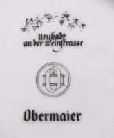 3 db Obermaier Neustadt porcelán tálka. Matricás, jelzett, hibátlan 9,5 cm Eredeti dobozában