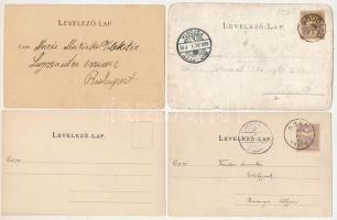 Gödöllő - 4 db RÉGI (1905 előtti) képeslap, közte vasútállomás