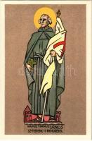 Budapest II. Pasarét, Kapisztrán Szent János. Szent Ferenc I. rendjéből. Unghváry Sándor festménye a Budapest-Pasaréti Ferences templomban s: Unghváry