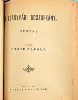 Wells, H. G.: Repülés a Holdba. Bp., 1901, Magyar Hírlap. Félvászon kötés, kopottas állapotban, belekötve egyéb művek.