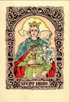 Szent Imre. Kiadja a Délvidéki Egyetemi és Főiskolai Hallgatók Egyesülete / Saint Emeric of Hungary, irredenta propaganda (EK)