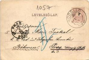 1898 Gödöllő, Besnyő, királyi kastély, pavilon a felsőparkban, pályaudvar, vasútállomás. Art Nouveau...
