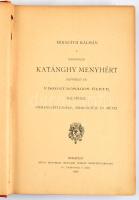 Mikszáth Kálmán: Nagyságos Katánghy Menyhért képviselő úr viszontagságos élete, kalandjai, szerencsé...