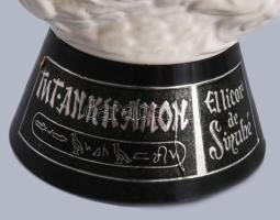 Egyiptomi stílusú spanyol italos üveg, m: 21 cm