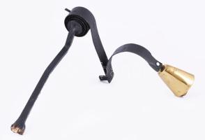 Antik kovácsolt kapucsengő, 32x32 cm