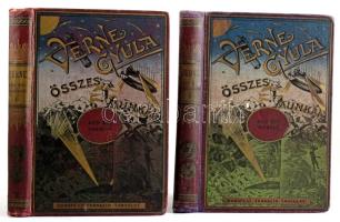 Verne Gyula: Két évi vakáció I-II. Bp., Franklin. Kiadói festett egészvászon kötés, kopottas állapotban.