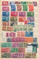 Kis tétel az 1948-1953 közötti időszakból, kétoldalas A4-es berakólapon (~20.000)