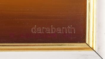 Ábrahám Rafael (1929-2014): Aranykancsó, 1994. Olaj, farost. Jelezve jobbra lent. Fakeretben. 70x50 ...