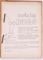 1966-1968 Könnyűatlétikai Híradó, a Magyar Testnevelési és Sportszövetség Csongrád megyei Tanácsa At...