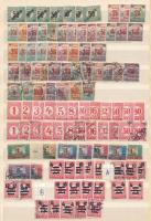 Kis portó tétel az 1915-1931 közötti időszakból kétoldalas A4-es berakólapon