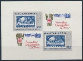 1965 WIPA vágott kisív (4.500)