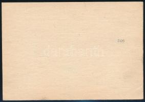 1941 Nyomtatvány "IPOLYBÉL" postaügynökségi bélyegzéssel