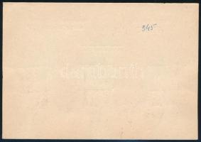 1942 Nyomtatvány "GARAMPÁLD" postaügynökségi bélyegzéssel