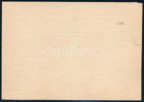 1941 Nyomtatvány "HONTVARSÁNY" postaügynökségi bélyegzéssel