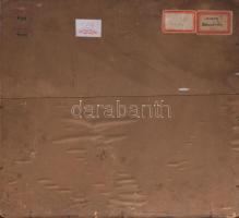 Jelzés nélkül: Fatanulmány. Olaj, vászon, kartonon. Hátoldalán címkén Vaszary J Fatanulmány feliratt...