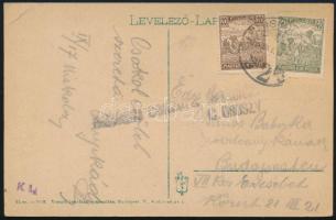 1920 Cenzúrázott képeslap Miskolcról