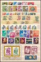 Kis tétel az 1956-1960 közötti időszakból kétoldalas A4-es berakólapon